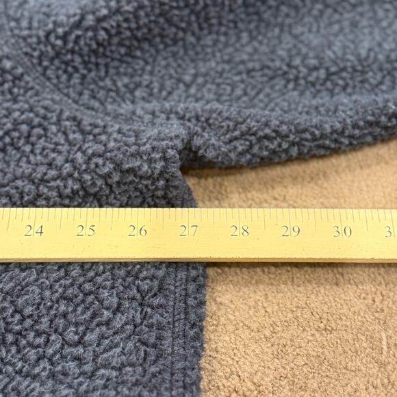 Carhartt Jacket Mens XL Relaxed Fit Gray Sherpa Fleece Zip Pockets EUC - Picture 7 of 9